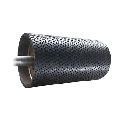 отстающий шкива транспортера диаманта резиновый