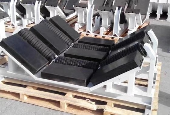 Кровать удара ленточного транспортера с Адвокатурой удара трением UHMWPE замены низкой