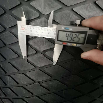 Отстающий шкива транспортера небольшого паза диаманта резиновый со связующим слоем